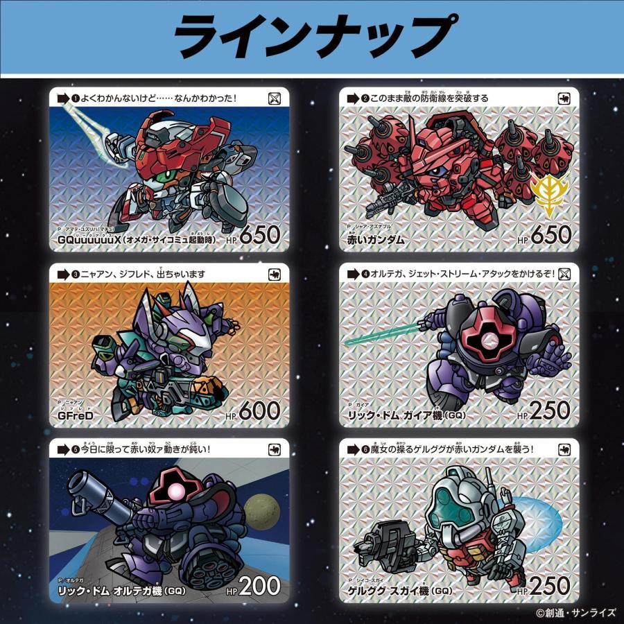 2025年7月11日発売】【ボックス】カードダス ガンダム セレクション
