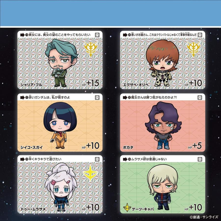 2025年7月11日発売】【ボックス】カードダス ガンダム セレクション