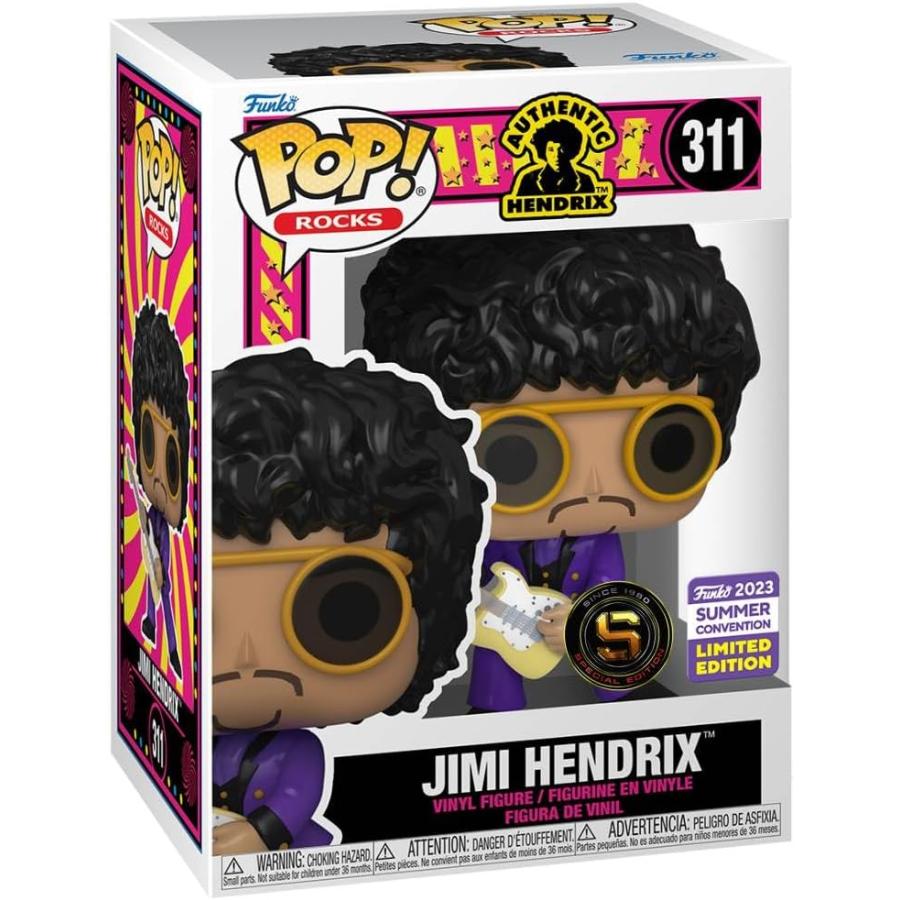 ジミ ヘンドリックス フィギュア 限定品 Jimi Hendrix Pop Rock FUNKO