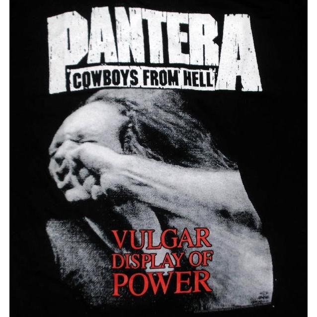 パンテラ Tシャツ PANTERA 俗悪 正規品 ロックTシャツ バンドTシャツ
