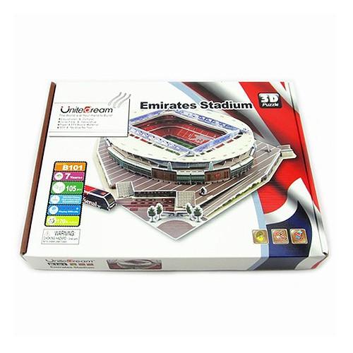NAO01】アーセナル エミレーツ スタジアム 3Dパズル【Arsenal/プレミア
