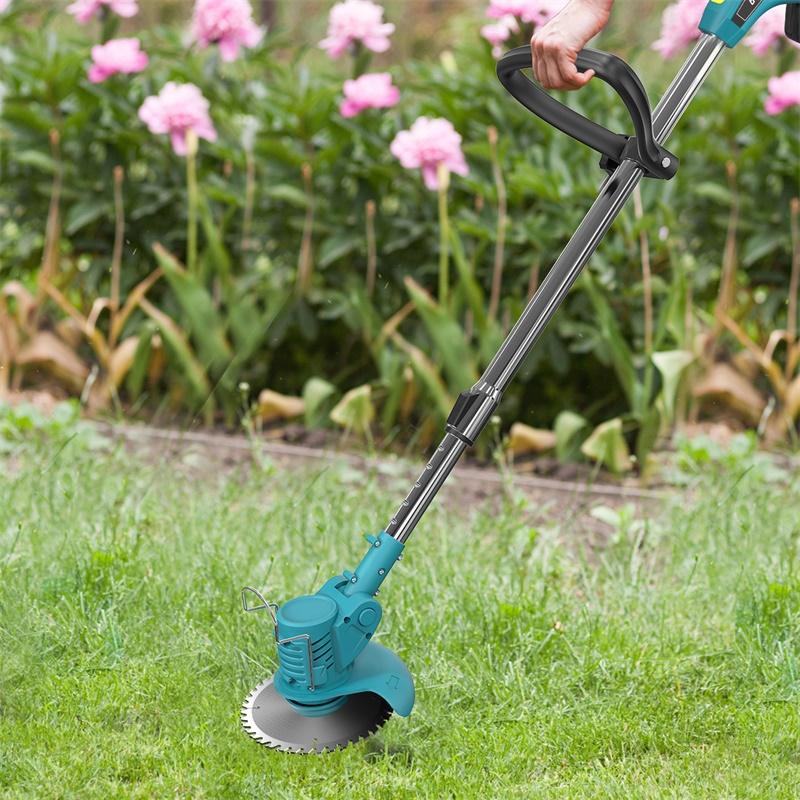 草刈機 充電式 コードレス 芝刈り機 家庭用 女性 軽量 伸縮 3種類替刃