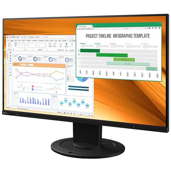 ナナオ EIZO フルHD対応 23.8型液晶ディスプレイ /HDMI、DisplayPort
