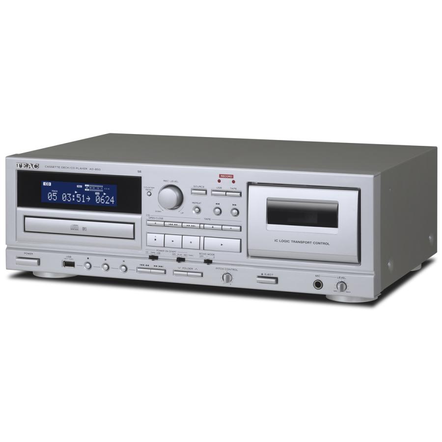 TEAC（ティアック） AD-850-SE(シルバー) カセットデッキ/CDプレーヤー
