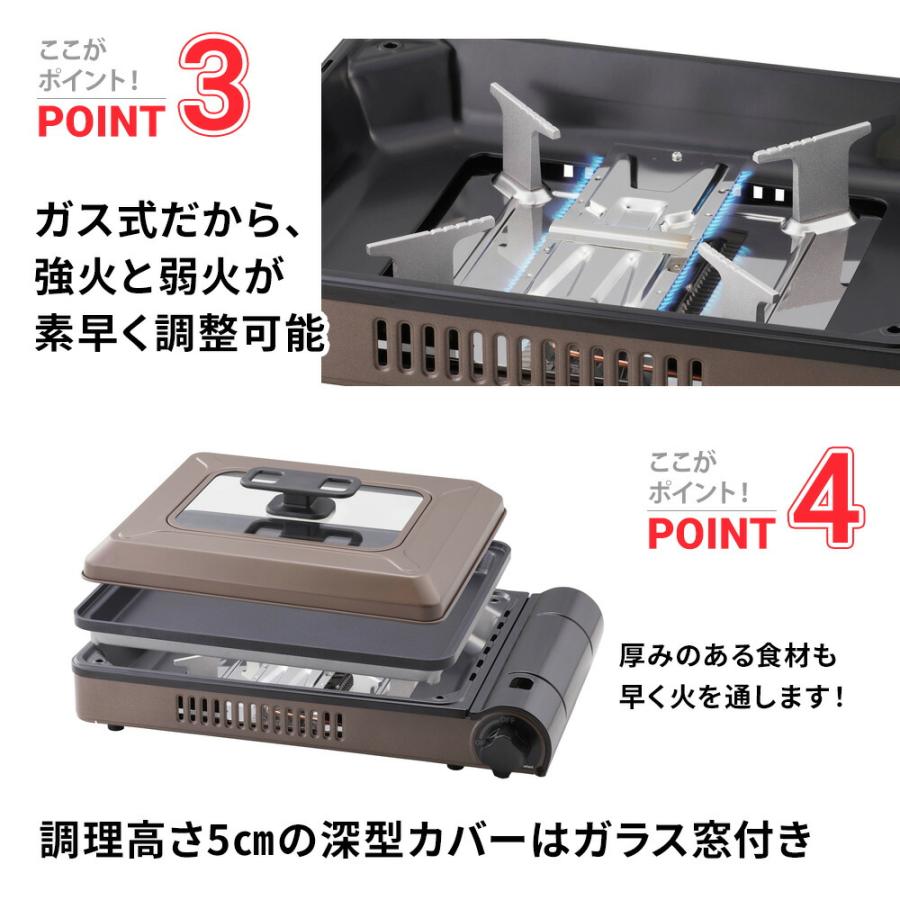 イワタニ カセットコンロ 焼き上手さんβ カセットガスホットプレート