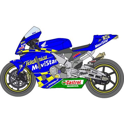 1/12ホンダRC211V'03加藤大治郎デカール : ミュージアムコレクション