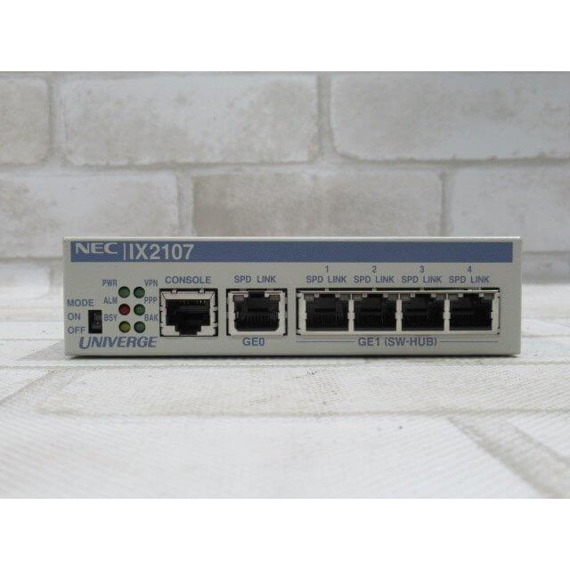 NEC 【中古】 IX2107 NEC UNIVERGE 高速アクセスルータ VPN対応