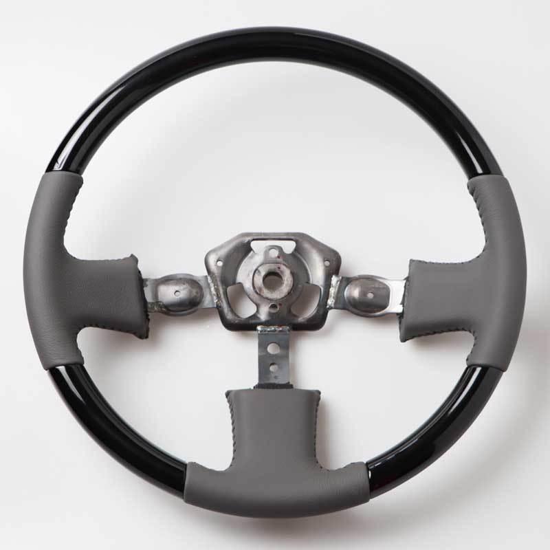 ランクル プラド78 78プラド コンビハンドル ウッドコンビステアリング