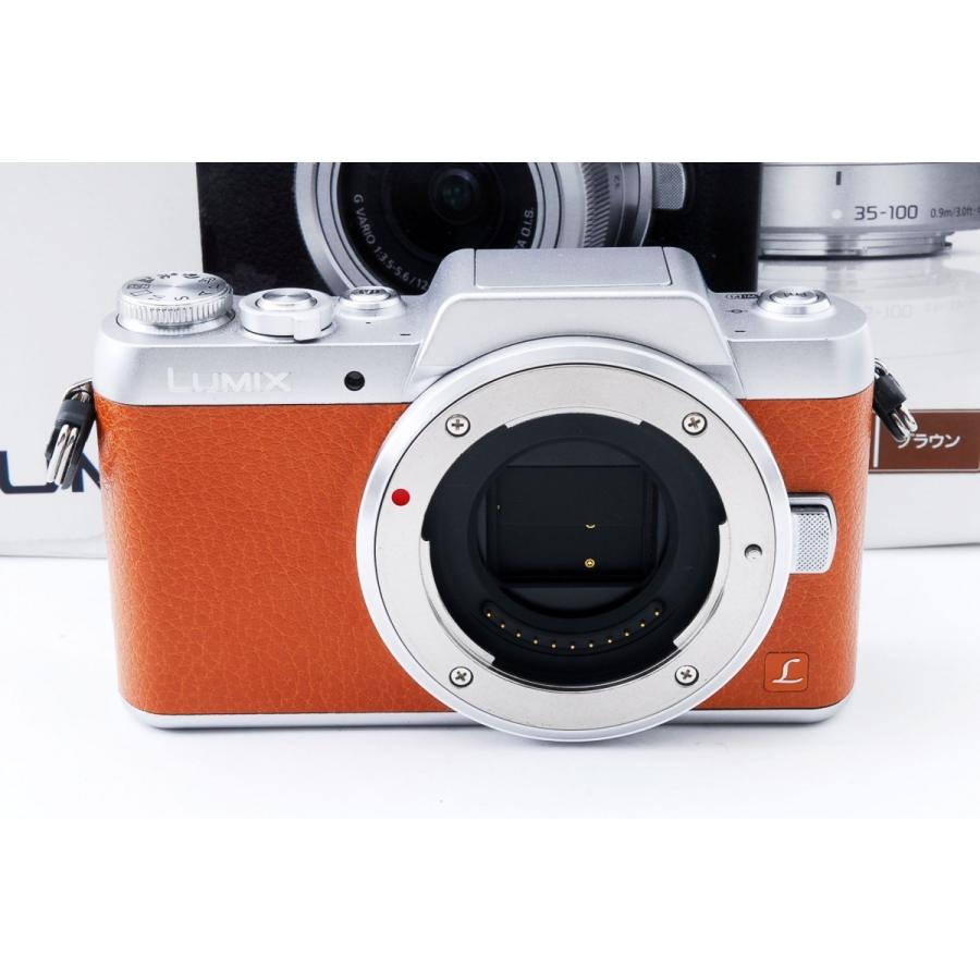Panasonic（パナソニック） DMC-GF7 ブラウン レンズキット 美品