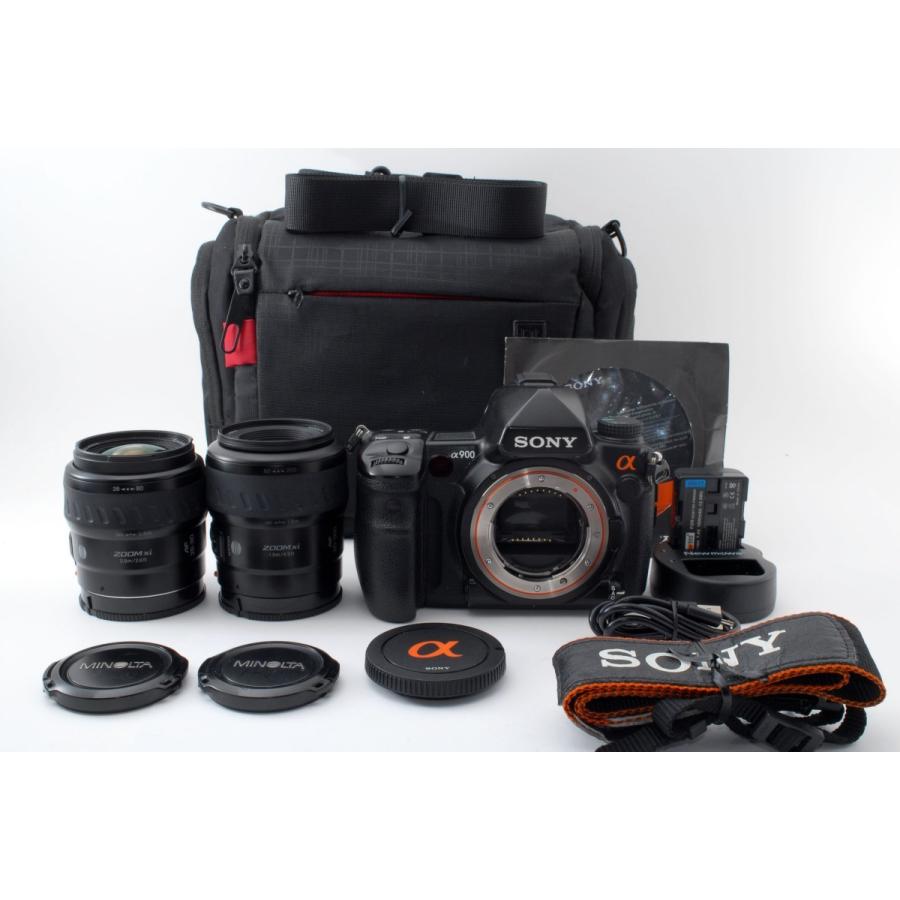 SONY（ソニー） α900 DSLR-A900 ダブルズームセット ブラック 美品