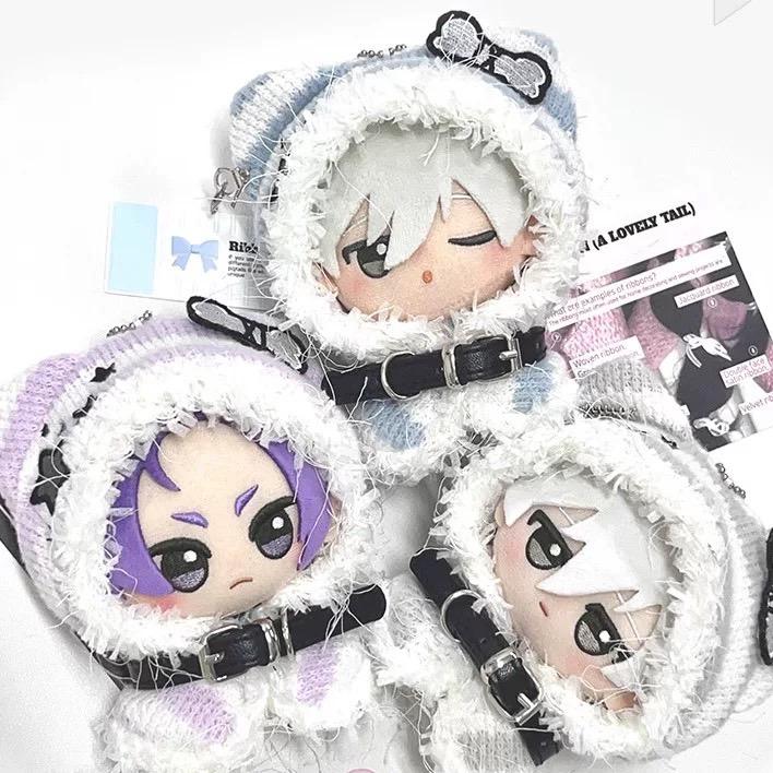 ぬい服 猫耳パーカー いつぬい にじぱぺっと人気 10cm 11cm 12cm 推し