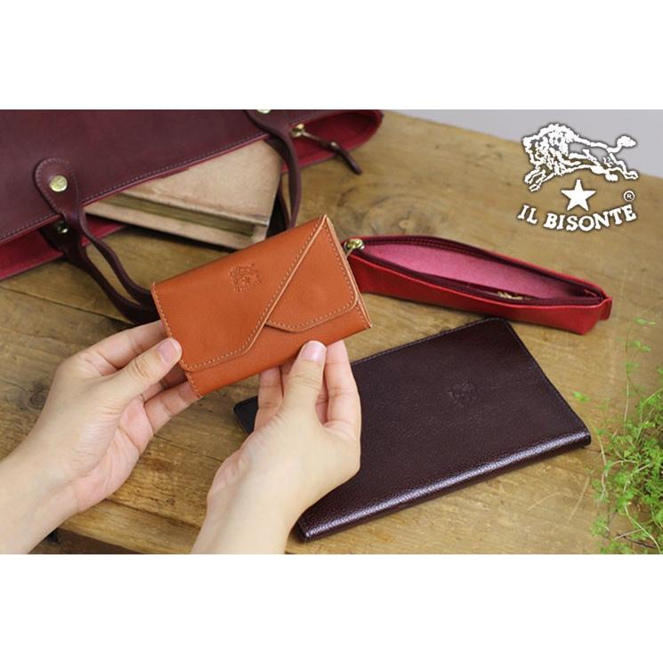 IL BISONTE（イルビゾンテ） カードケース ダブルフラップカードケース