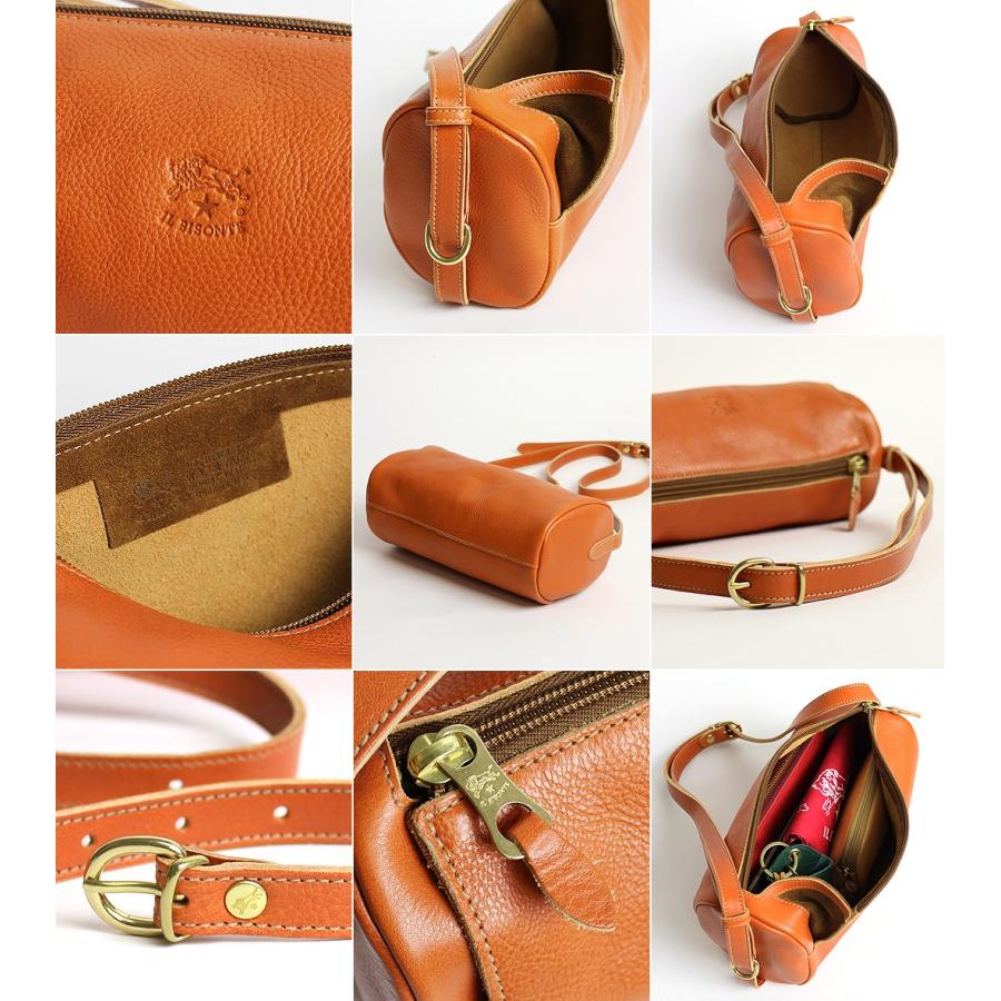 IL BISONTE（イルビゾンテ） バッグ ショルダーバッグ 筒形2WAYバッグ