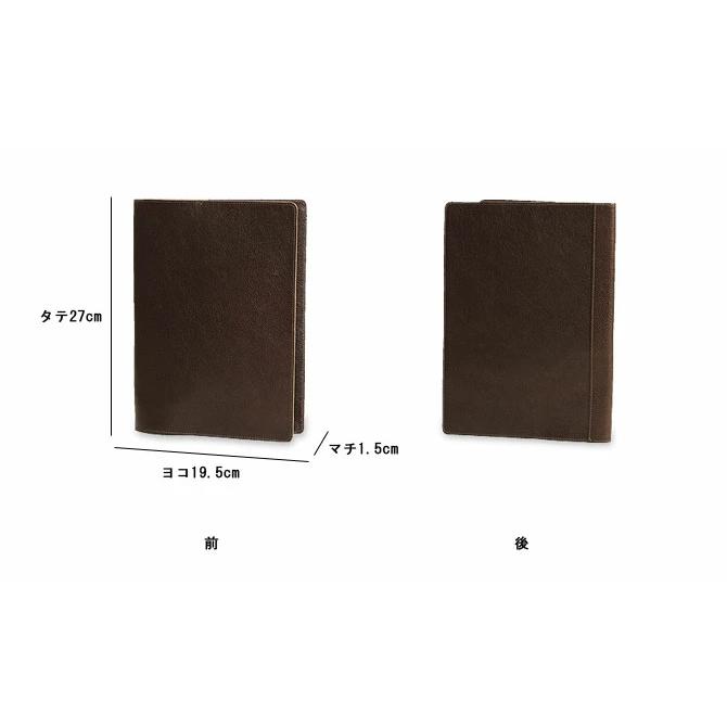 IL BISONTE（イルビゾンテ） 文房具 ノートカバー(B5) 54_1_