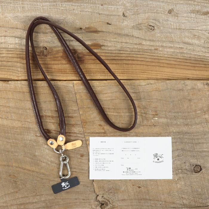 IL BISONTE（イルビゾンテ） 雑貨小物 レザースマホショルダー スマホ