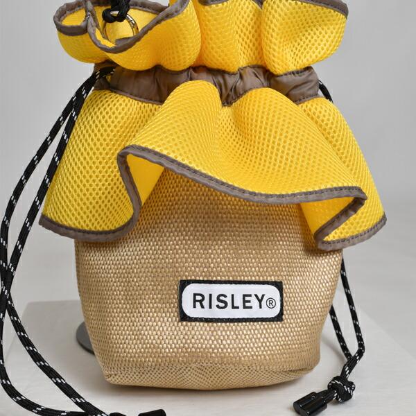 リズレー アウトドア バッグ フリル カゴバッグ カジュアル OUTDOOR