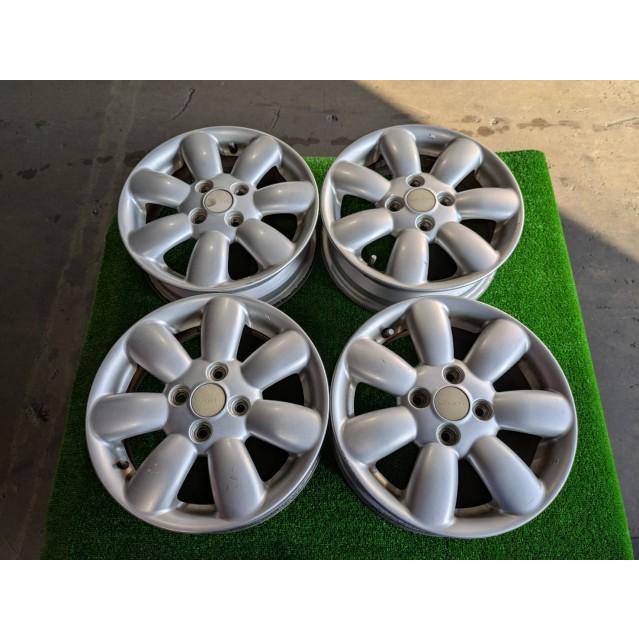 ラパン CBA-HE22S スズキ 純正 アルミホイール 14インチ 4本セット 14