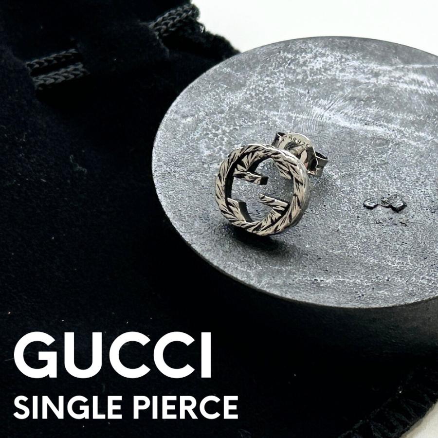 GUCCI（グッチ） 片耳ピアス ピアス 片耳 Gロゴ スタッド レディース