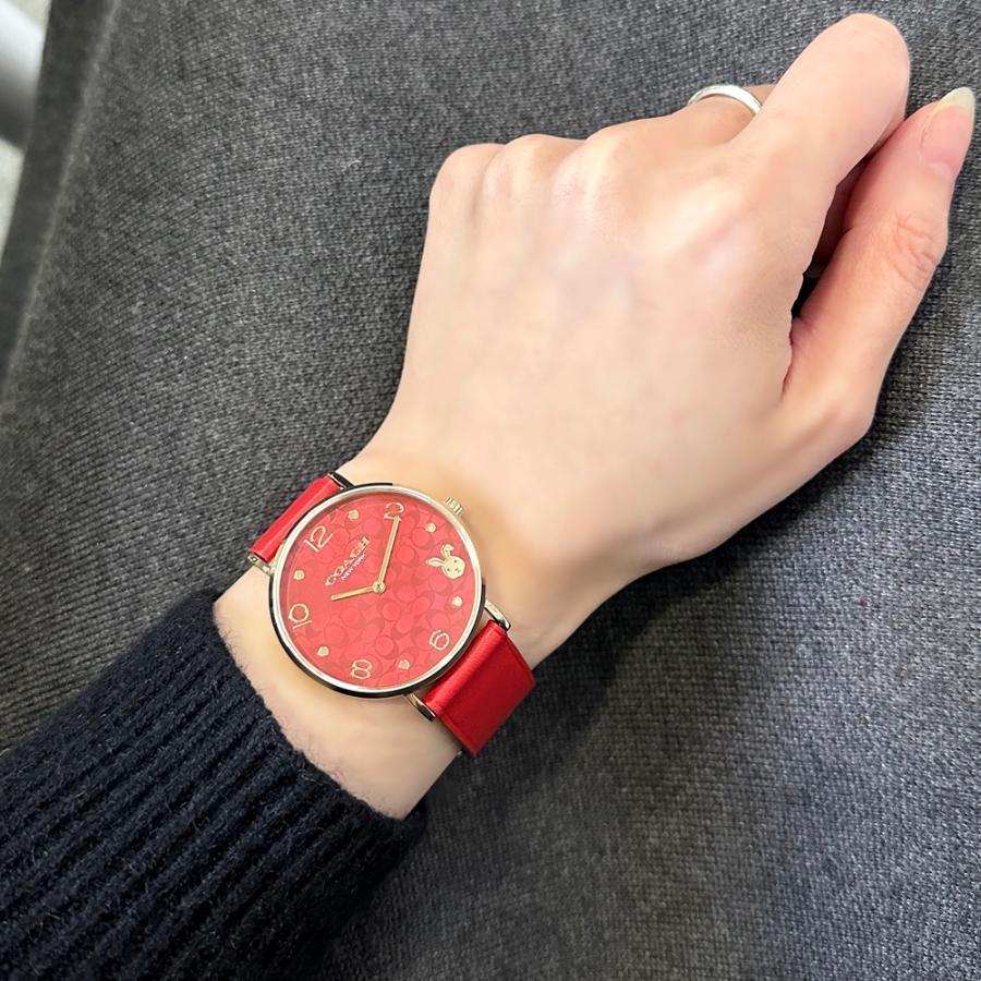 COACH（コーチ） ショッパー付き 腕時計 手表 レディース 干支 うさぎ