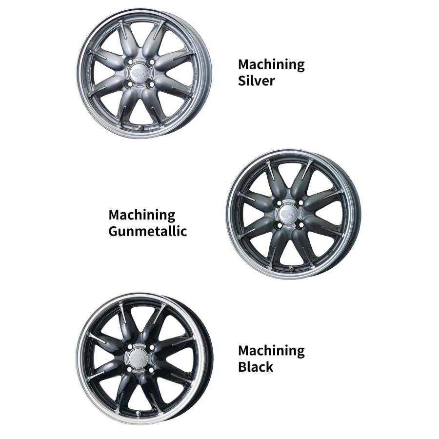 ENKEI（エンケイ） all one オールワン ホイール 14インチ 5.0J +45 4H