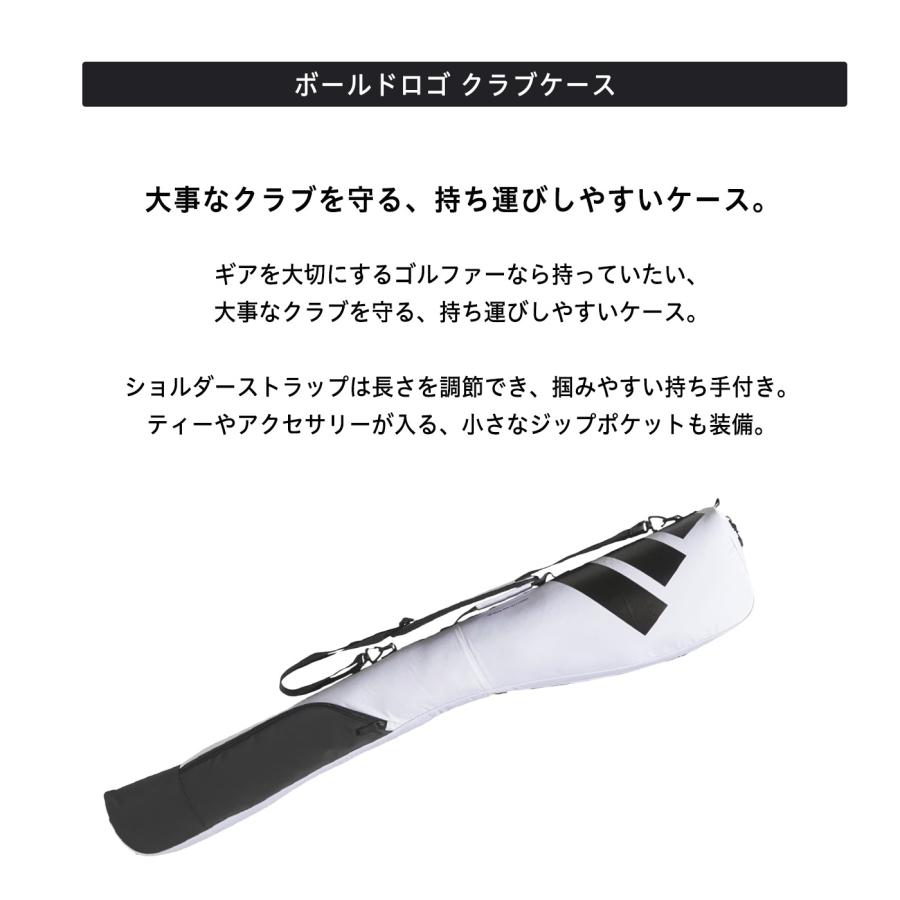 ADIDAS GOLF ゴルフ クラブケース アディダス ゴルフバッグ ボールド