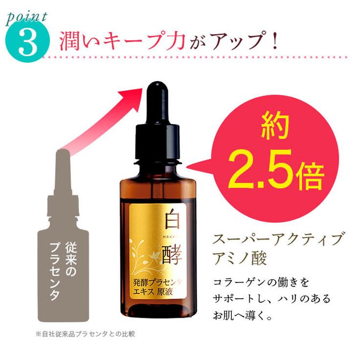 白酵（HAKKOH） 白酵プラセンタ原液 30mL 1本 発酵プラセンタ 美容液