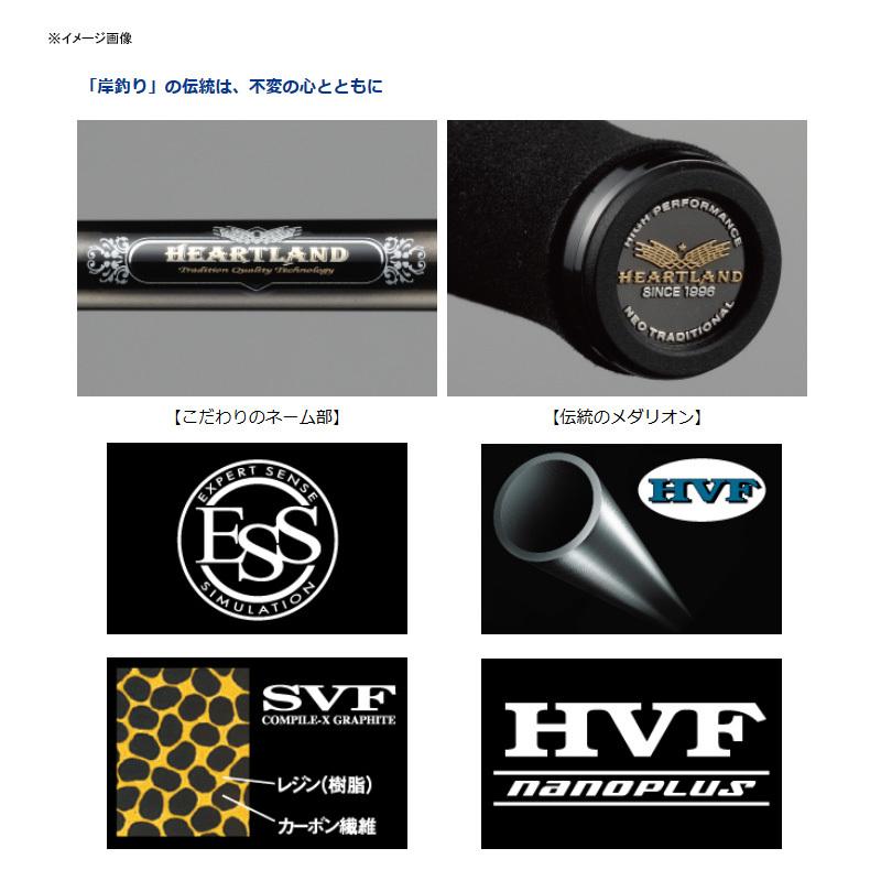 DAIWA（ダイワ） バスロッド ハートランド (ベイトキャスティング