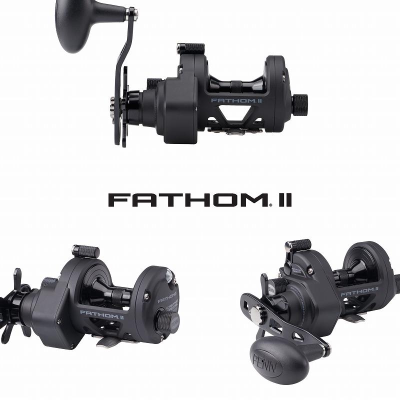 ベイトリール PENN ファゾムII 15SD マグネットブレーキ : ナチュラム