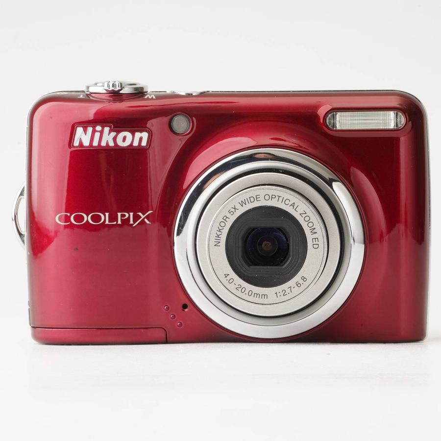ニコン（Nikon） Nikon COOLPIX L23 レッド : ナチュラル・カメラ
