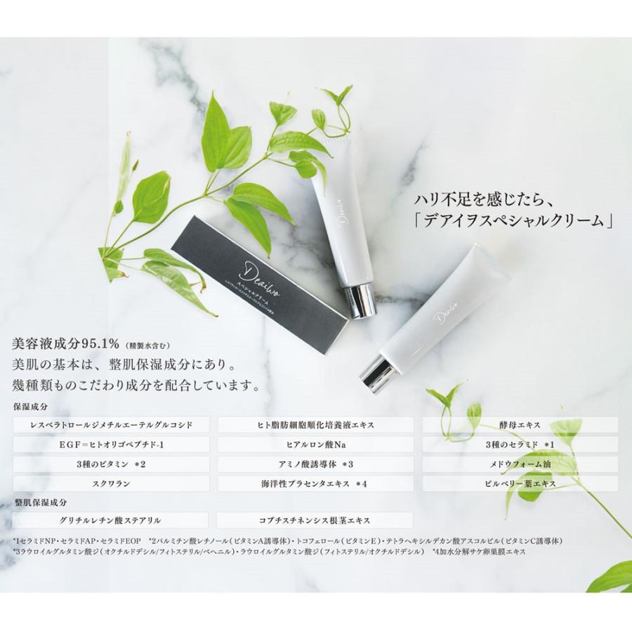 デアイヲ スペシャルクリーム 20g 集中保湿美容液クリーム Deaiwo 世界