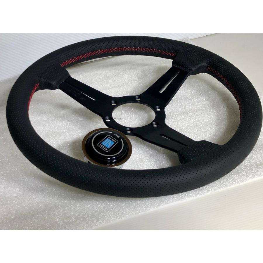 NARDI 在庫有☆NARDI ナルディー N005 スポーツ type A 330φ 黒