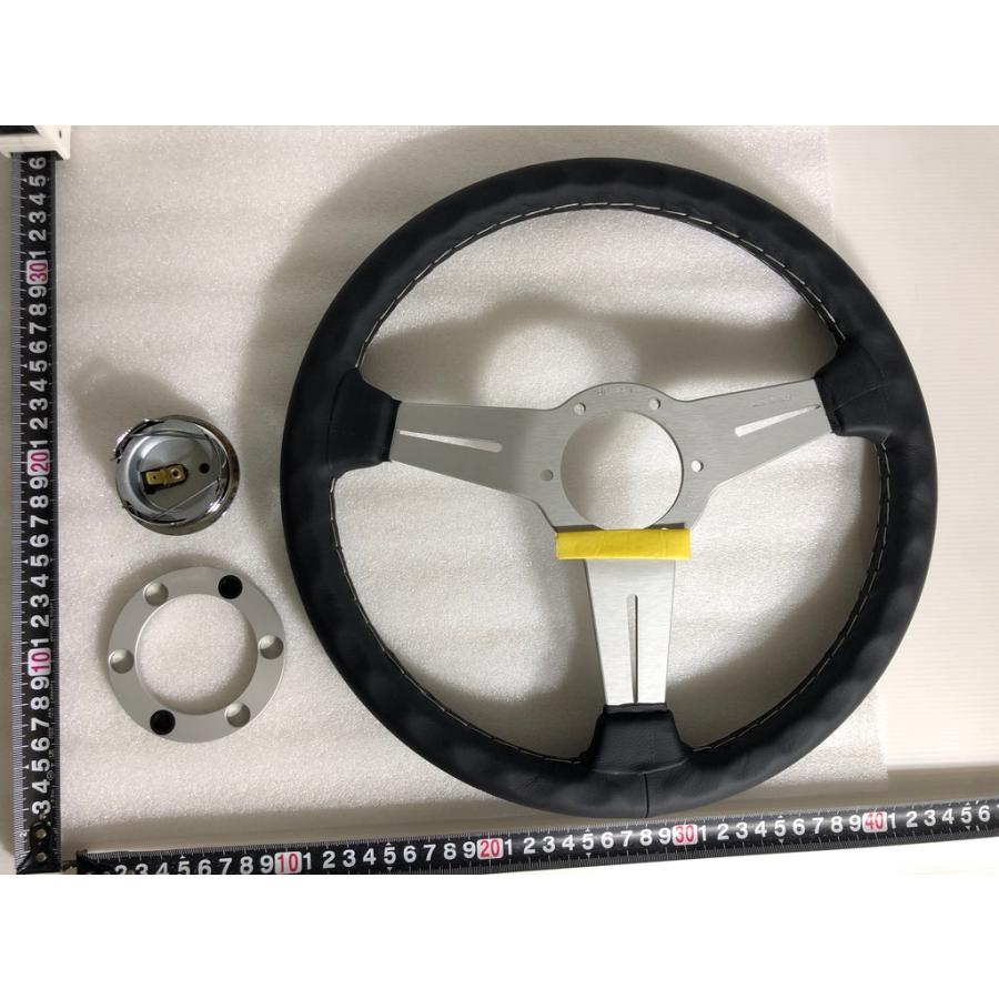 NARDI 在庫◎NARDI ナルディー N342 クラシック レザー 340φ ブラック