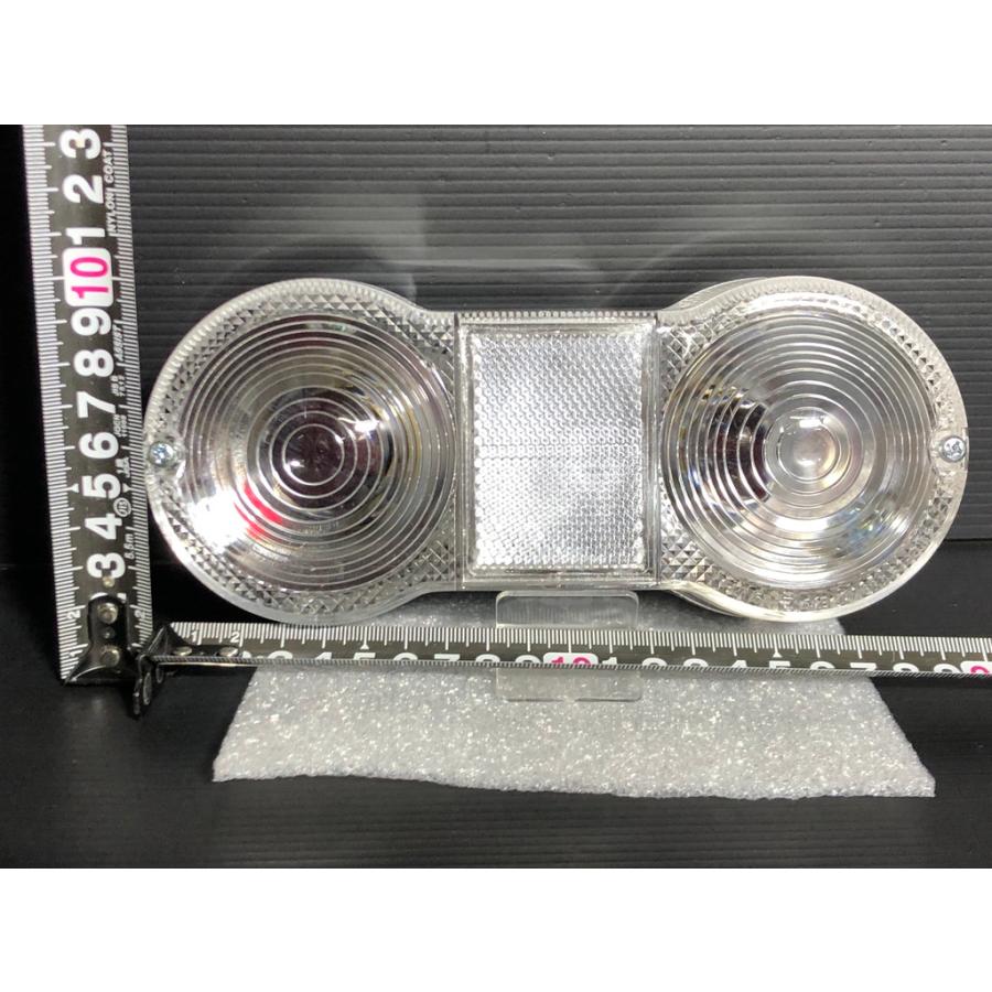 Mad Max 製☆ GT380 純正type キャンタマ テール ランプ 白 クリア 2灯