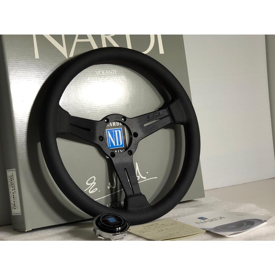 NARDI 在庫有☆NARDI ナルディー N005 スポーツ type A 330φ 黒
