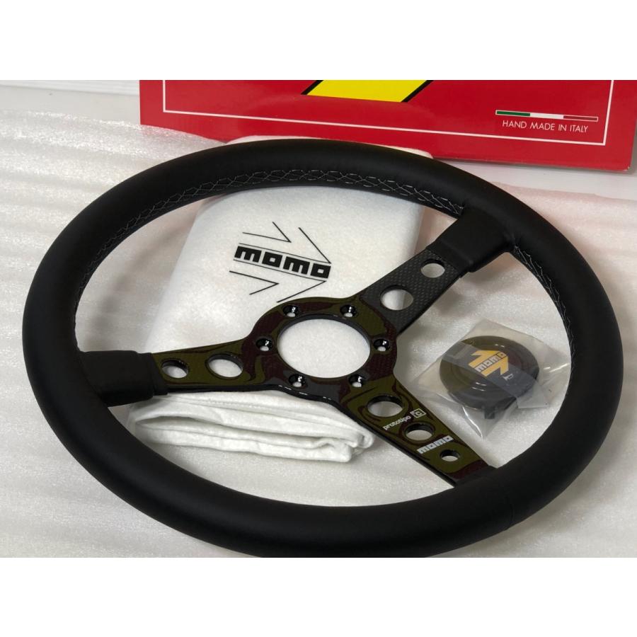 MOMO（モモ） ￥送料一律￥ ステアリング PROTOTIPO カーボン 6c