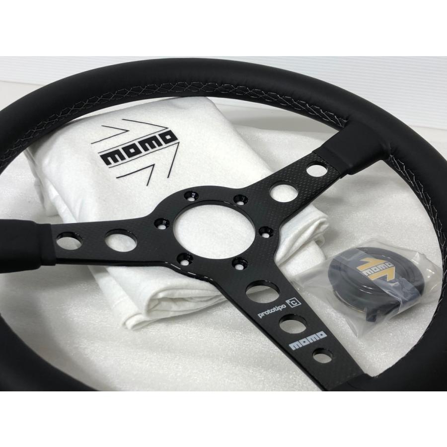 MOMO（モモ） ￥送料一律￥ ステアリング PROTOTIPO カーボン 6c