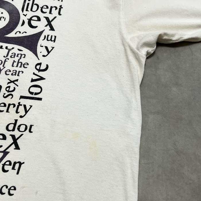 90'S PRINCE JAM OF THE YEAR TOUR T-SHIRTS WHITE/XL 90年代 プリンス