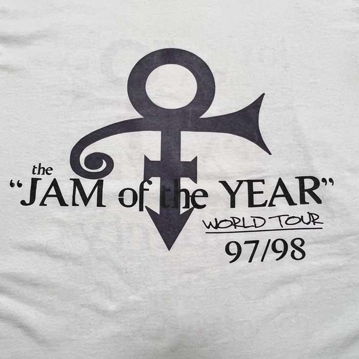 90'S PRINCE JAM OF THE YEAR TOUR T-SHIRTS WHITE/XL 90年代 プリンス