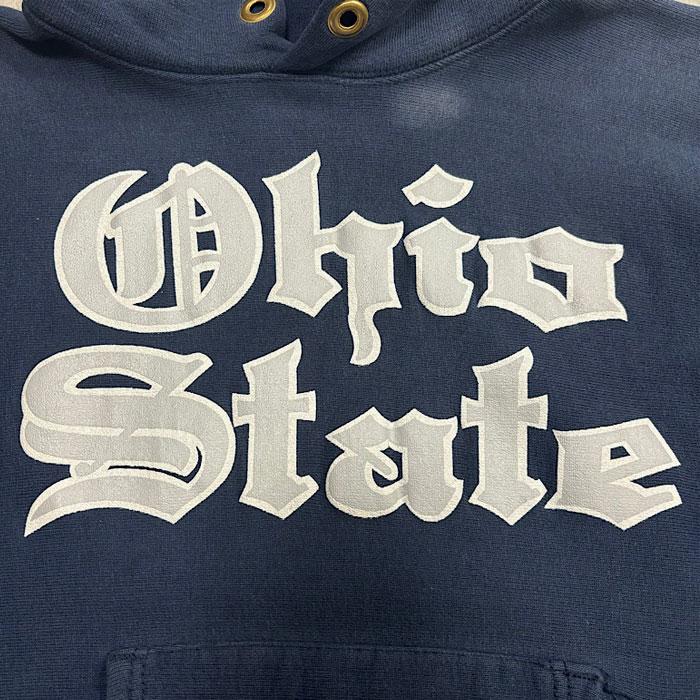 90's Champion BigEyelet ReverseWeave SweatHoodie Made in USA SMALL