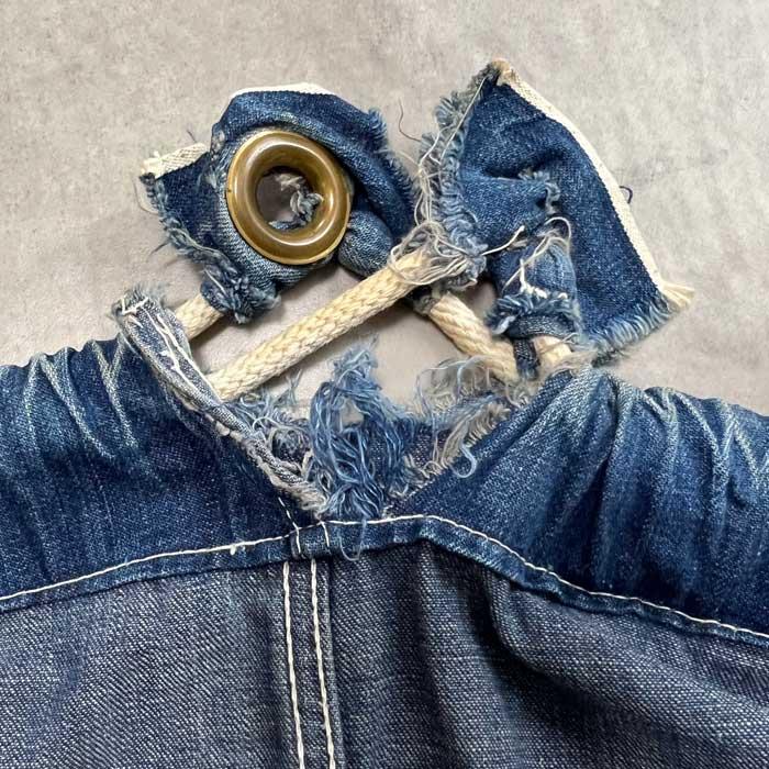 30-40'S U.S MILITARY Denim Laundry Bag 30-40年代 U.Sミリタリー