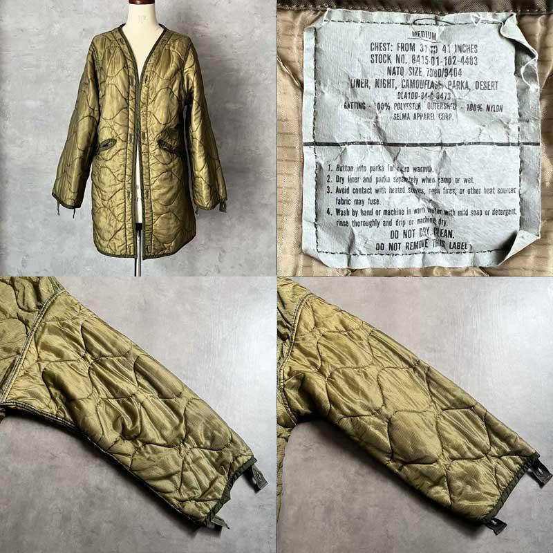 70'S U.S ARMY M-65 Fish Tail Parka Full Set Aluminum Zipper XS 70