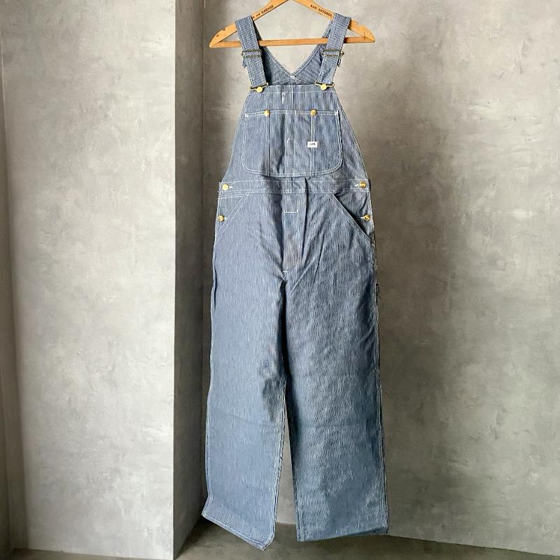 DEAD STOCK 60's Lee 96-SB Pin-Stripe Overalls Made in USA W36L30