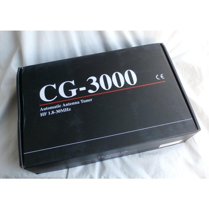 CG-3000 オートアンテナチューナー 数メートルのワイヤーで1.8MH から
