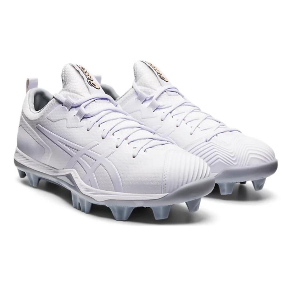 ゴールドステージ アシックス 白スパ 野球スパイク ポイントソール
