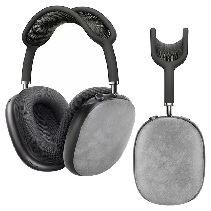 AirPods Max ケース ヘッドフォン カバー（ レザーカバー×星スタッズ