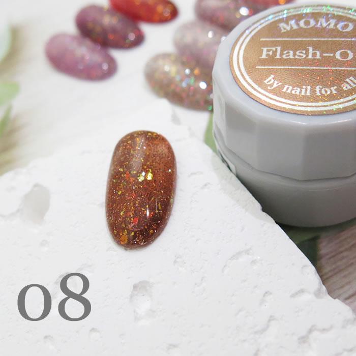 カラージェルMOMO by nail for all Flash(フラッシュ) 1-14 《10個まで