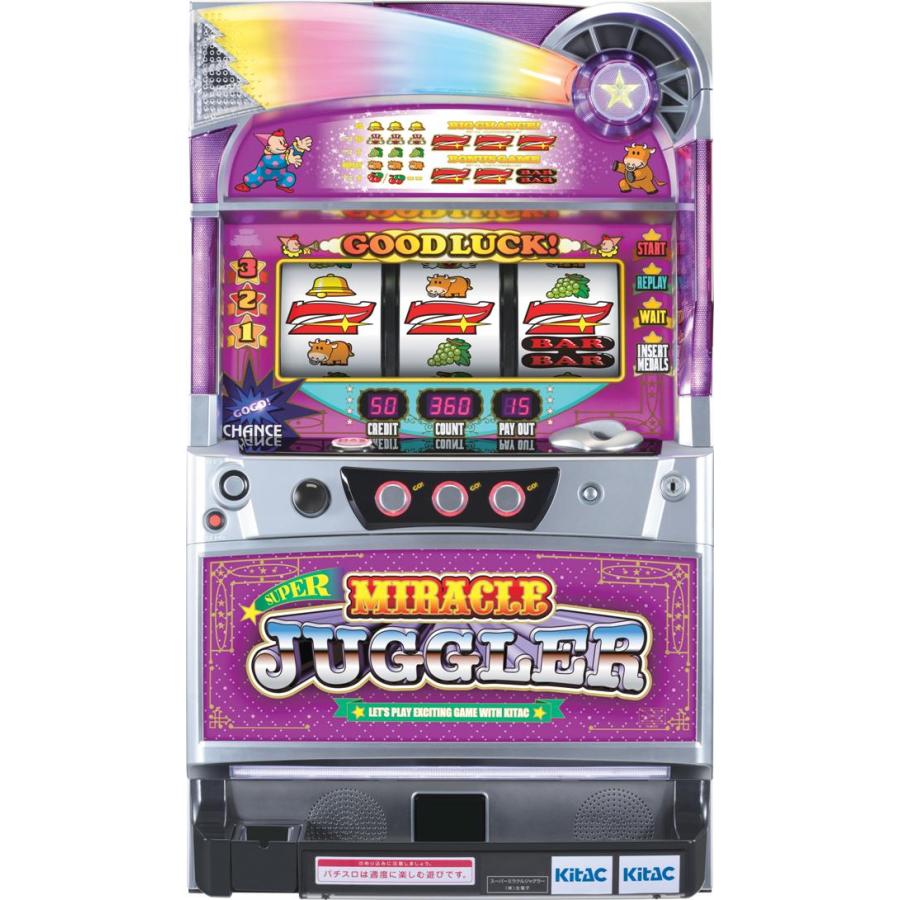 北電子 スーパーミラクルジャグラー【中古パチスロ 中古スロット 中古