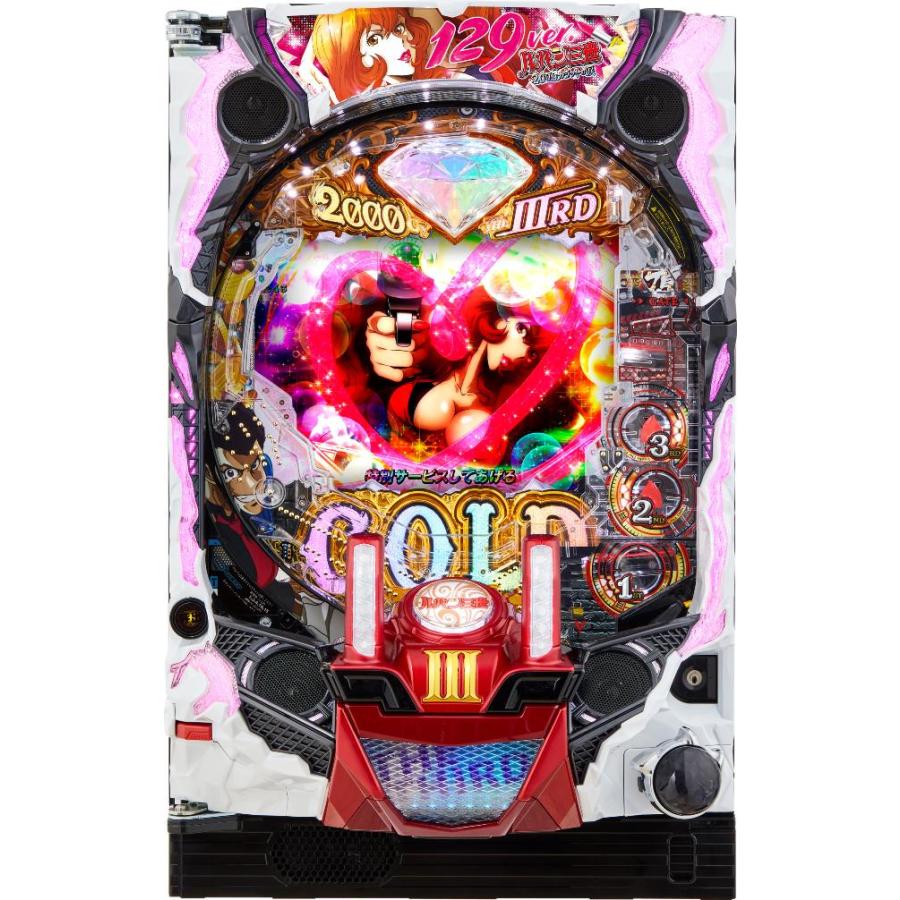 平和 Pルパン三世 2000カラットの涙 129ver.【LED不問 中古パチンコ