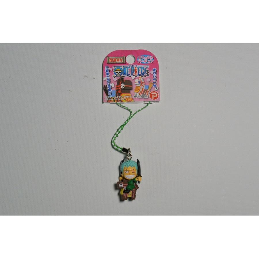 福島県限定】ONE PIECE（ワンピース） 三春駒 ゾロ 根付 ご当地