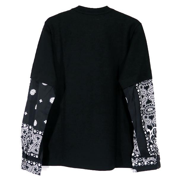 sacai MEN'S sacai サカイ 21SS ARCHIVE PRINT MIX LONG SLEEVE T